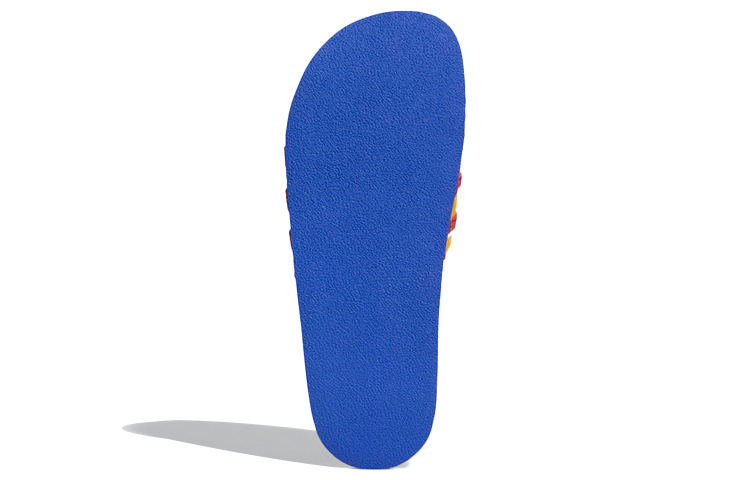 Шлепанцы adidas originals ADILETTE (желто-синие) — фото 6