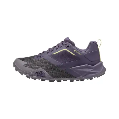 THE NORTH FACE Cushioning Abrasion Resistant Breathable Low top Casual Shoes Women's Purple