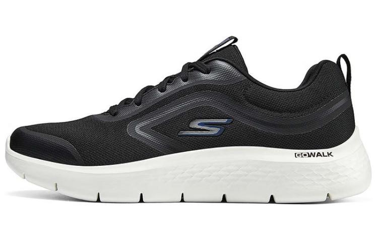 Skechers Go Walk Fle Abrasion Resistant Abrasion Resistant Low top Casual Shoes Men’s Black White