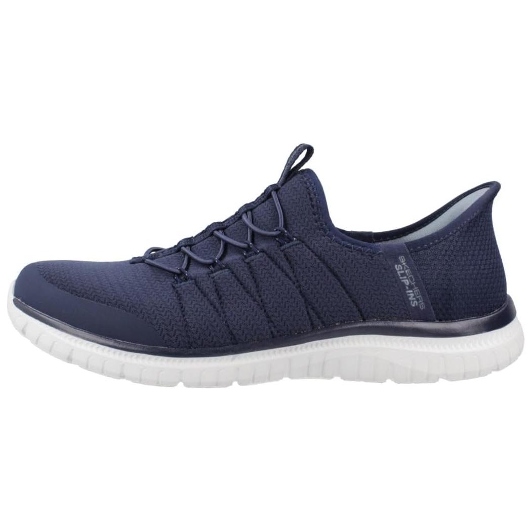 Skechers Slip Ins Abrasion Resistant Breathable Low top Casual Shoes Women's Blue