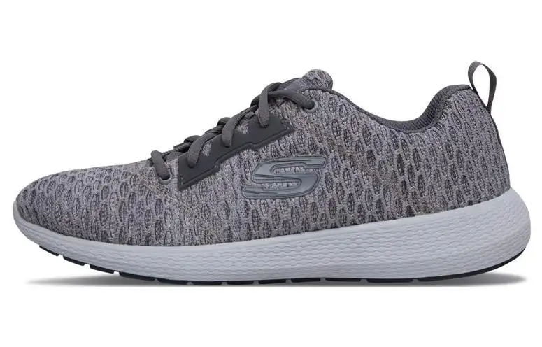 Skechers Kulow Cushioning Abrasion Resistant Slip Resistant Low top Sports Casual Shoes Gray