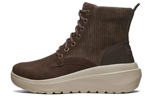 Skechers Stamina V3 Crew Combat Boots Women's Chocolate
