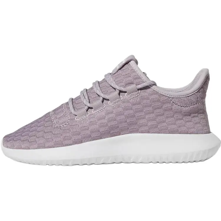 Adidas Originals Tubular Shadow Comfortable Slip Resistant Abrasion Resistant Low top Casual Shoes Women's Purple