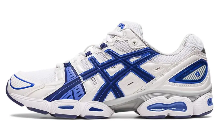 ASICS Gel Nimbus 9 White Indigo Blue