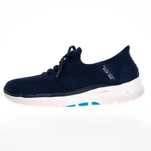 Skechers Abrasion Resistant Low top Casual Shoes Women's Blue