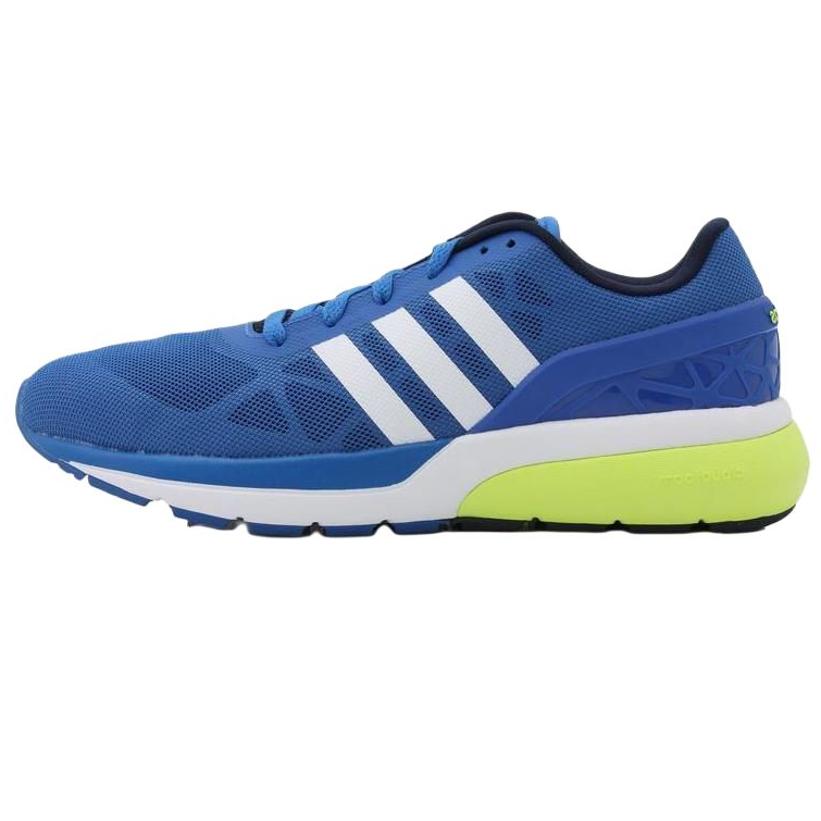 Adidas Cloudfoam Slip Resistant Abrasion Resistant Low top Casual Shoes Men's Blue