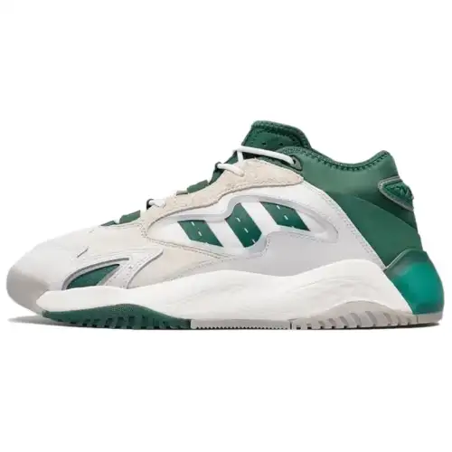 Adidas Streetball Ii White Dark Green