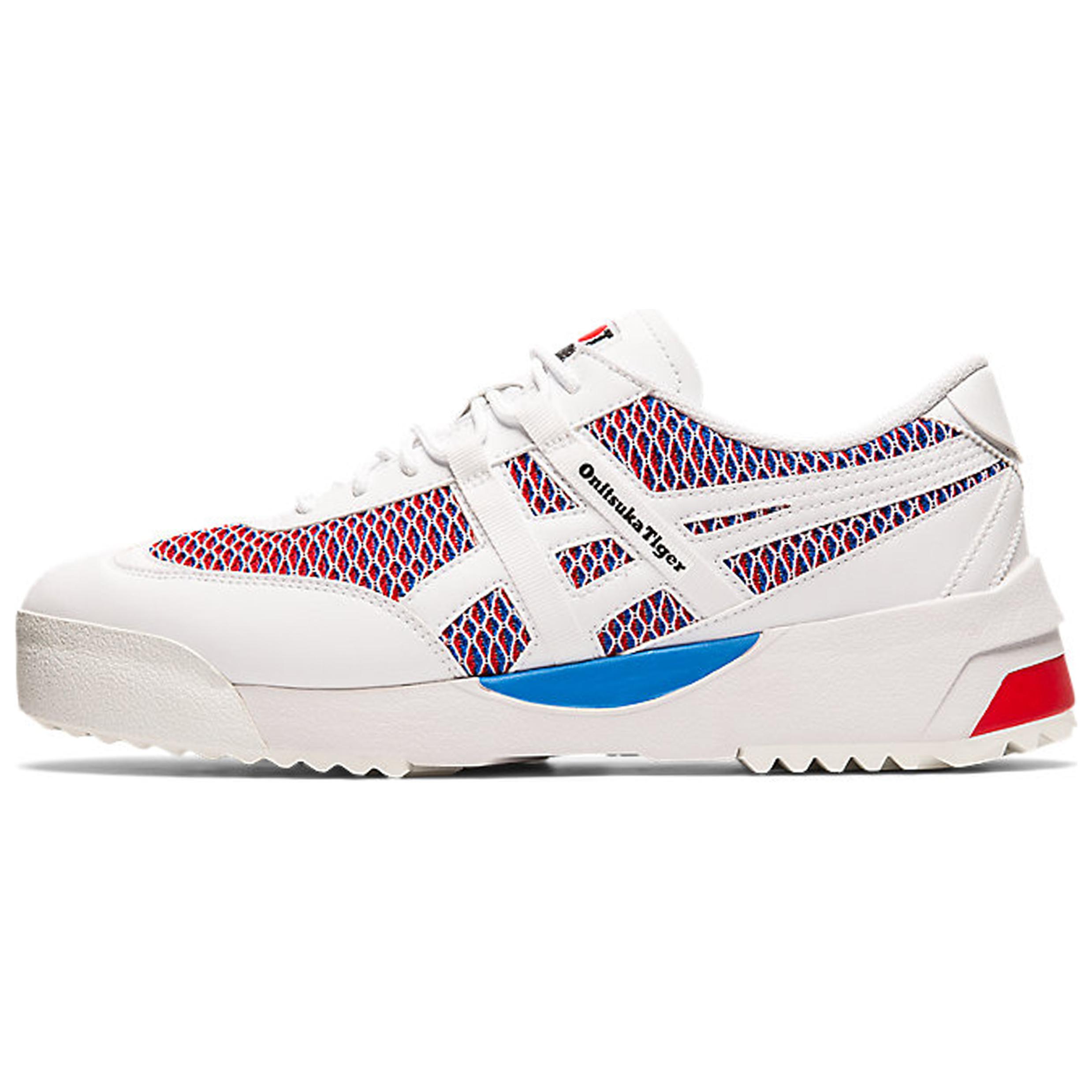 Кроссовки Onitsuka Tiger Delegation EX (красно-синие)