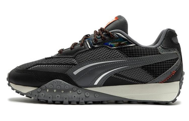 Кроссовки PUMA Blacktop Rider (черно-серые)