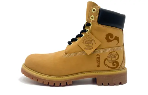 Timberland Short Combat Boots Men's Yellow
