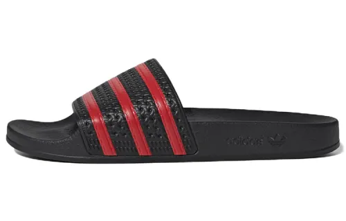 Adidas Originals ADILETTE Slide Slippers Men's Black/Red