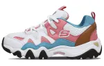 One Piece X Skechers D'LITES Casual Shoes Unisex Low Top White/Pink/Blue
