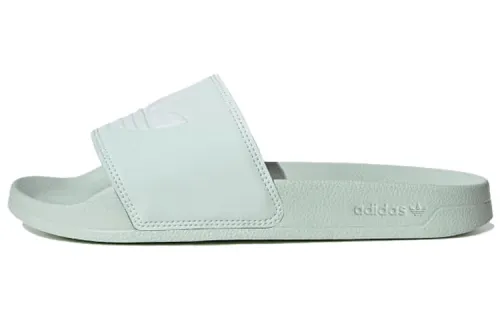 Adidas Originals ADILETTE Slide Slippers Women's Light Green/White