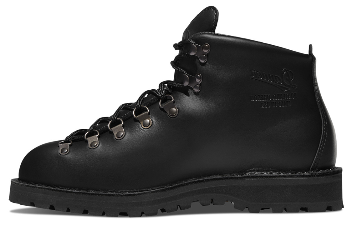 Danner Mountain Light Crew Combat Boots Men's Black EE Edition