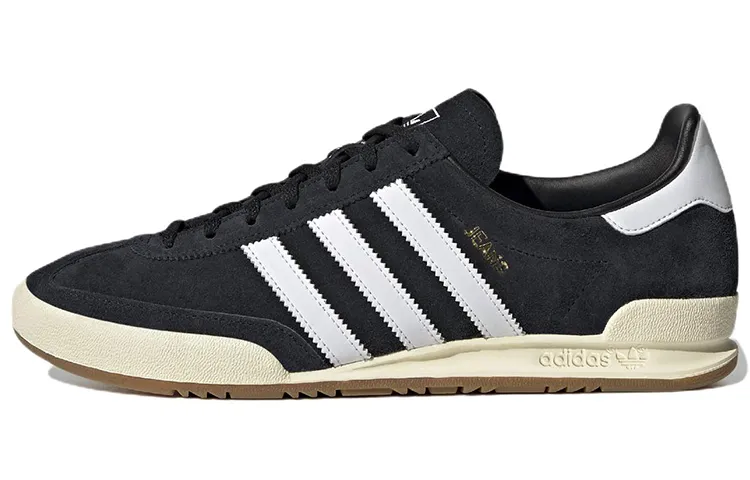 Adidas Originals Jeans Comfortable Abrasion Resistant Low top Casual Shoes Men's Black White