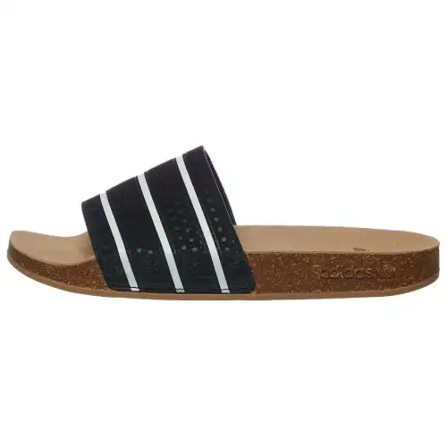 Adidas Adilette Slides Core Black Core White Gum