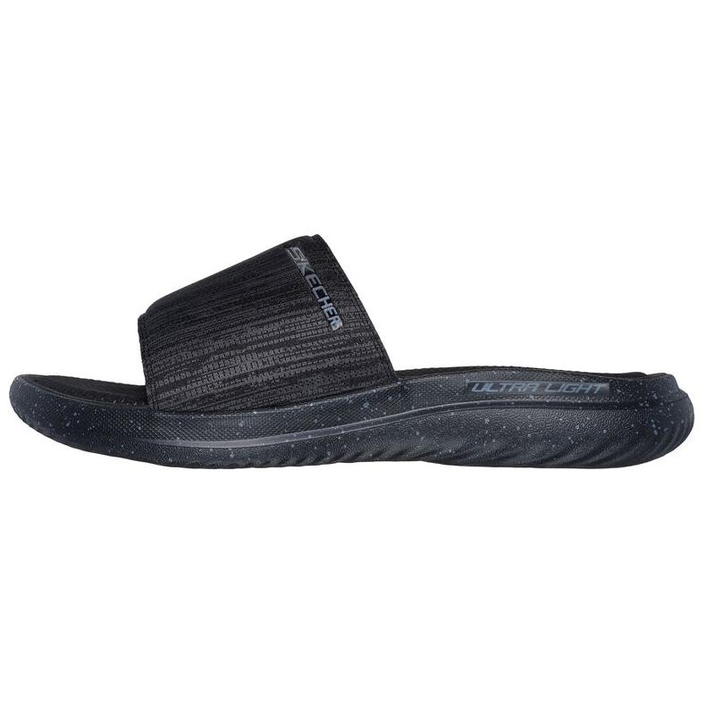 Skechers BOUNDER 2.0 Soft And Comfortable Slide Slippers Men's Black
