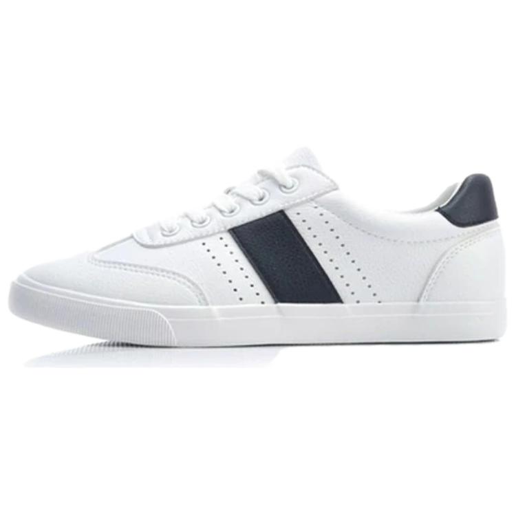 Li Ning Vulc Lite Trendy Non slip Lightweight Low top Casual Shoes Men's Iris Blue