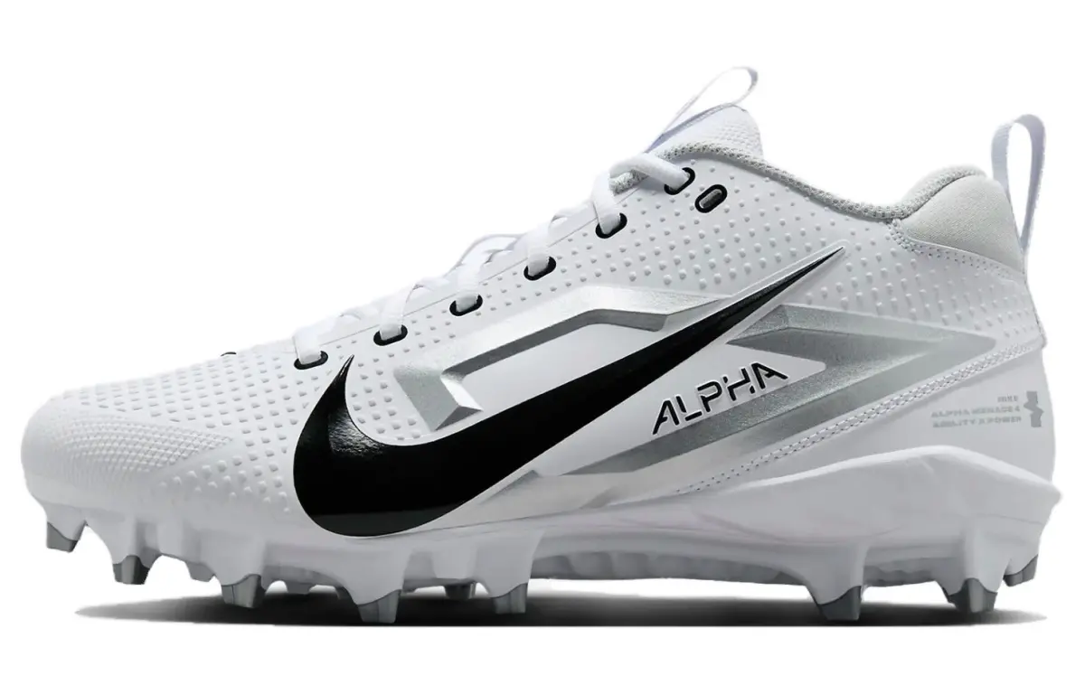 Nike Alpha Menace 4 Varsity White Metallic Silver Photon Dust Black