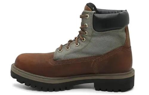 Timberland PREMIUM Combat Boots Men's Dark Brown