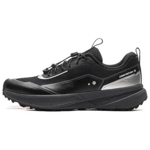 Li Ning CF Tracing Walking Landscape Slip Resistant, Abrasion Resistant, Breathable Low top Casual Shoes Men's Black