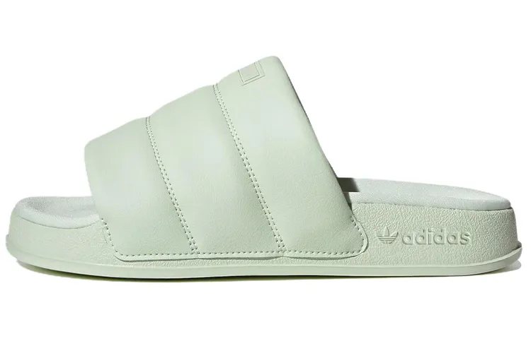 Adidas Wmns Adilette Essential Slide 'Linen Green' Women's