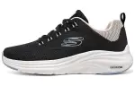 Skechers Vapor Foam Cloud Trail Fabric Cushioning Breathable Mid top Casual Shoes Women's Black White