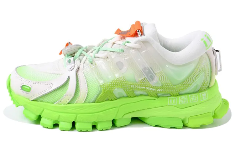 Li Ning Cushioning Slip Resistant Abrasion Resistant Breathable Lightweight Low top Sports Casual Shoes Women's