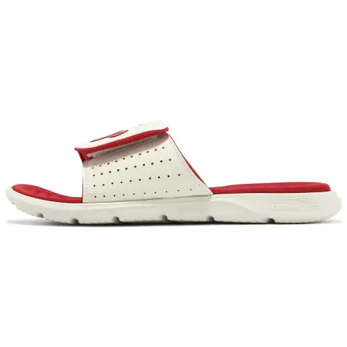 Under Armour Ignite Pro Slide Slippers Men's Beige Red