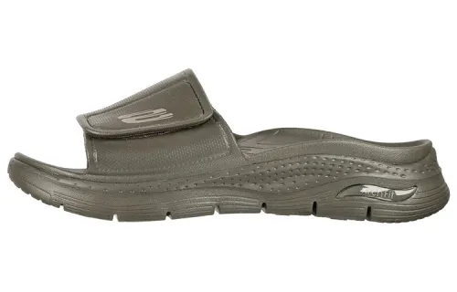 Skechers Foamies Slide Slippers Men's Olive Green