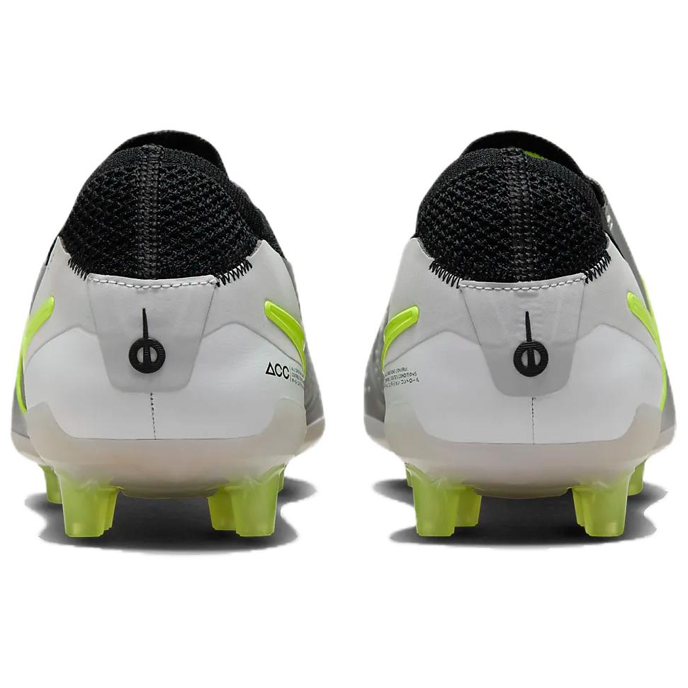 Nike Tiempo Legend 10 Elite AG Pro Metallic Silver Volt Black