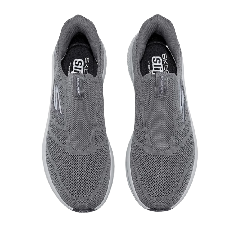 Skechers Slip Ins Mesh Abrasion Resistant Quick Dry Low top Casual Shoes Men’s Gray