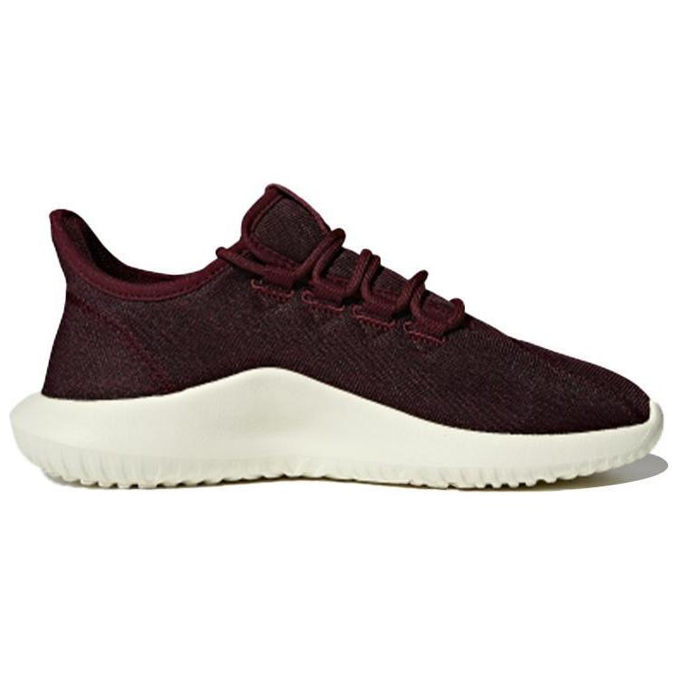 Женские кроссовки adidas originals Tubular Shadow (каштаново-красные) — 栗红 — фото 2