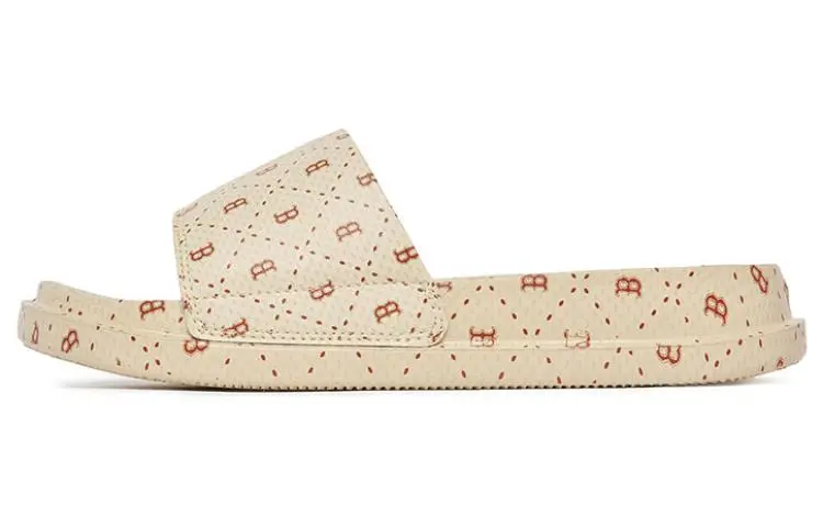MLB Slipper Rubber Sole Quiet Slip Resistant Abrasion Resistant Quiet Slip Resistant Abrasion Resistant Slide Slippers
