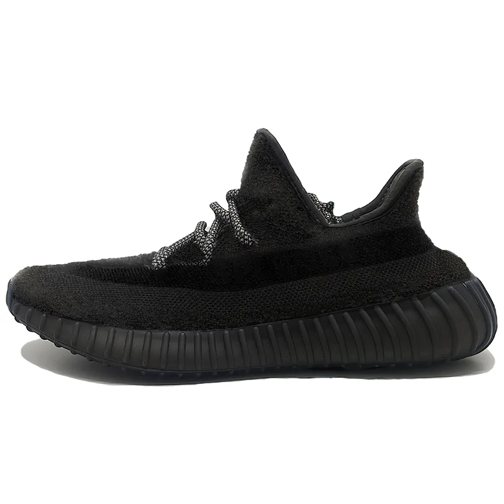 Adidas Originals Yeezy Boost 350 V2 Low top Casual Shoes Unisex Black