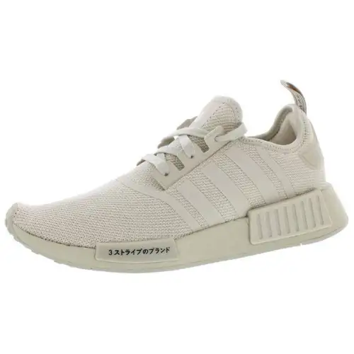 Adidas Originals NMD R1 Slip Resistant Abrasion Resistant Low top Casual Shoes Women's Greige