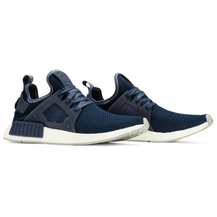 Женские кроссовки adidas originals NMD XR1 Blue Contrast Stitch (сине-белые) — Синий / белый — фото 3