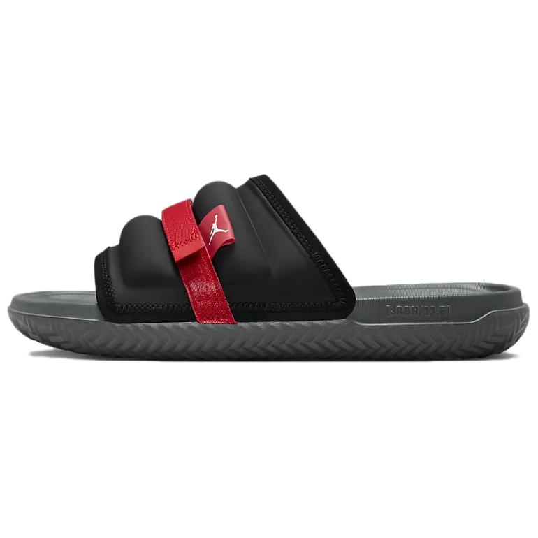 Air Jordan Super Play Slide 'Black Fire Red'