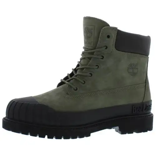 Timberland Heritage Collection Comfortable Short Combat Boots Women's Green