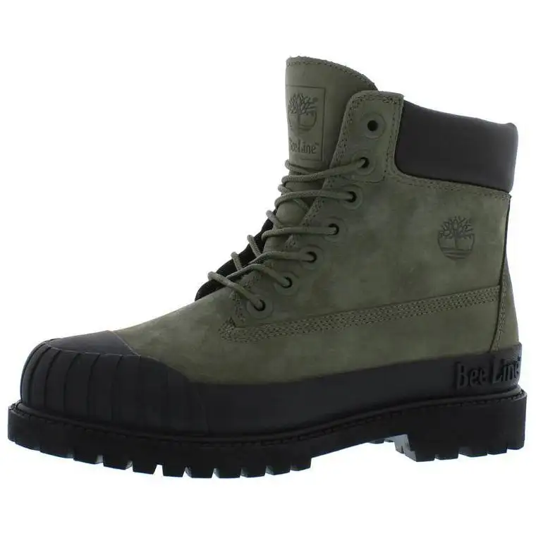 Timberland Heritage Collection Comfortable Short Combat Boots Women's Green