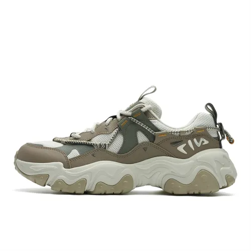 FILA FLUID 5 Low top Casual Shoes Men's White Gray