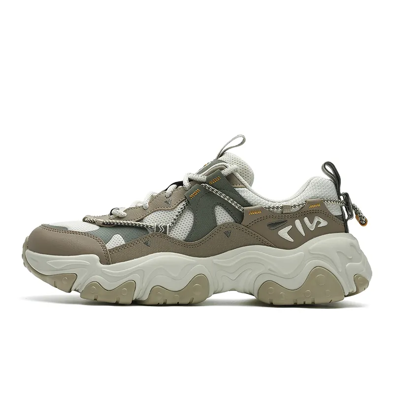 FILA FLUID 5 Low top Casual Shoes Men's White Gray