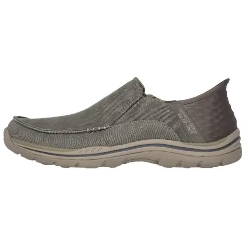 Skechers Slip Ins Low top Casual Shoes Men's Gray