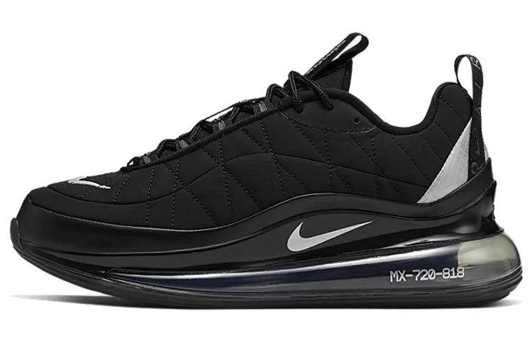 Nike Mx 720 818 Black Metallic Silver Women's