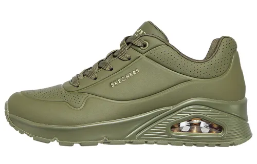 Skechers Uno Cushioning, Wear Resistant Low top Casual Shoes Women's Green