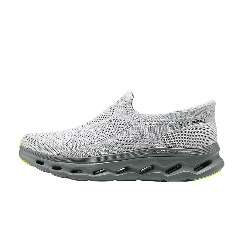 Skechers MEN’S GO WALK Abrasion Resistant Low top Walking Shoes Men’s Light Gray