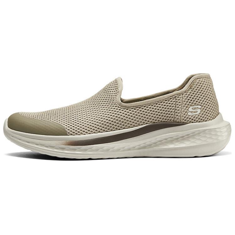 Skechers Slip Resistant Cushioning Abrasion Resistant Low top Casual Shoes Men’s Light Green