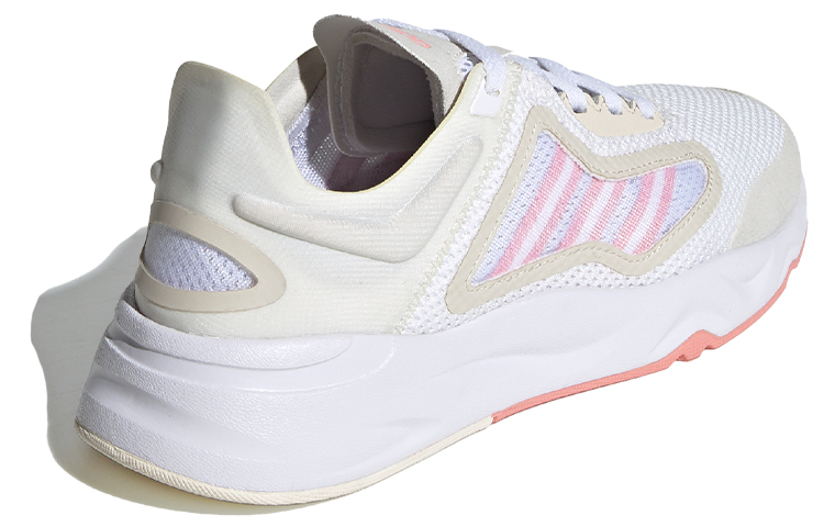 Женские кроссовки adidas neo Futureflow Cc TPU (белый / розовый) — фото 4