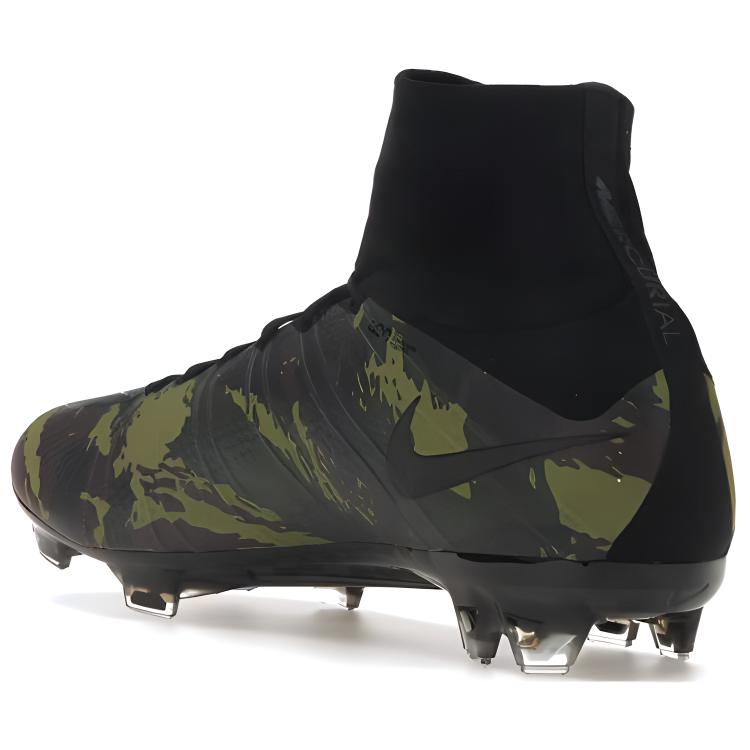 Футбольные бутсы Nike FG (зеленые) — Зелёный — фото 3