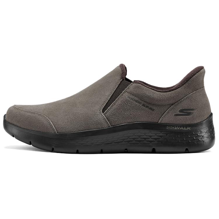 Skechers Go Walk Fle Lightweight Thermal Rebound Casual Shoes Men’s Umber